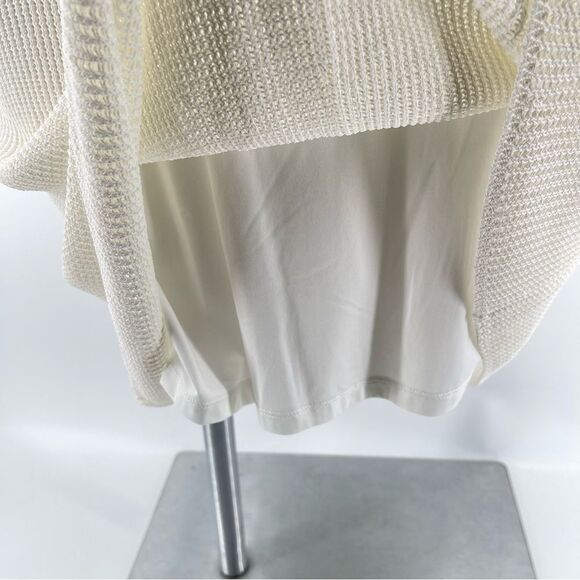 Polo Ralph Lauren White Crochet Knit Sleeveless Summer Dress Small Lined, NWT - Picture 13 of 17